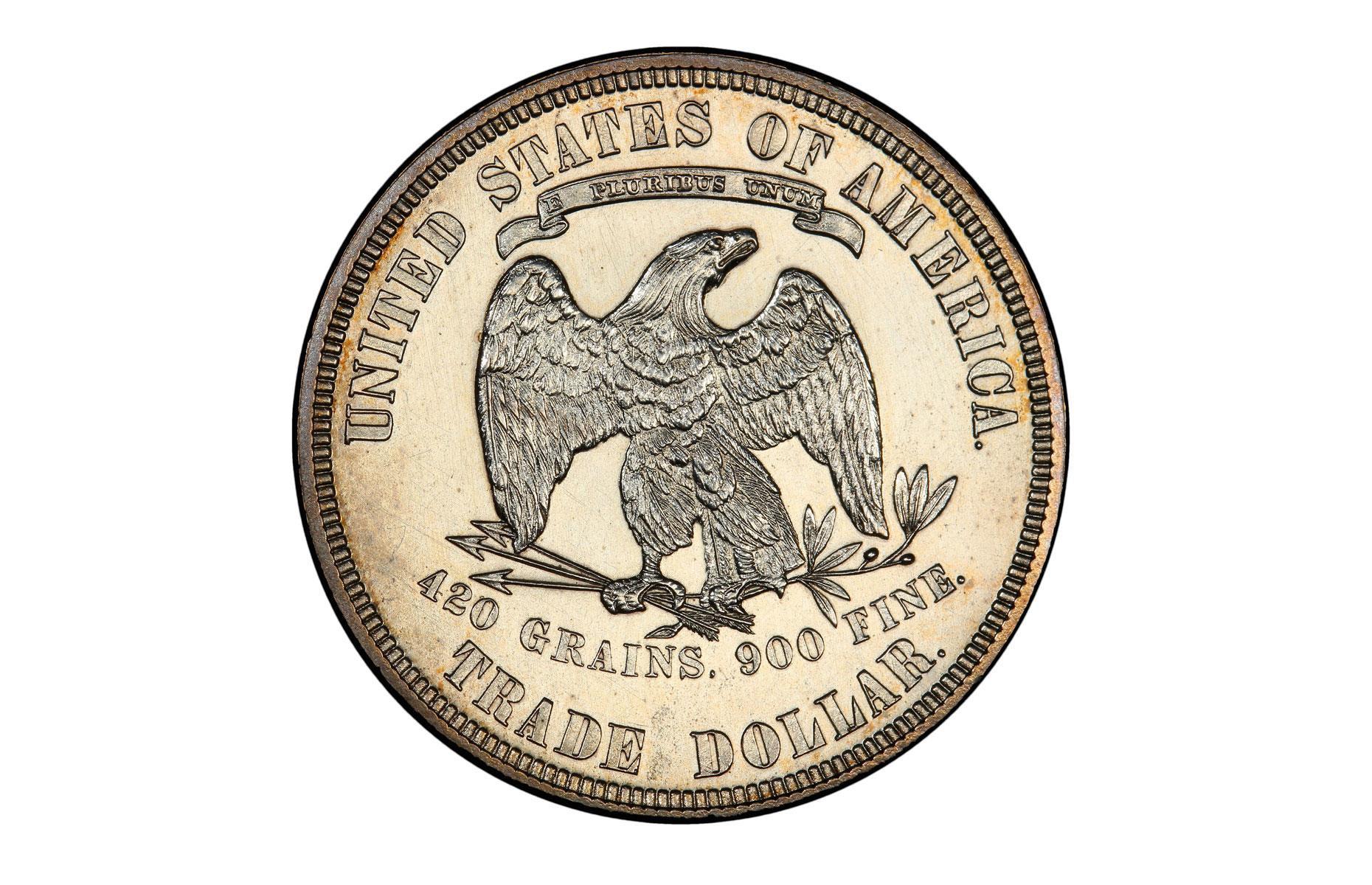 22. 1885 Trade Dollar: $3.96 million ($5m/£3.8m today)